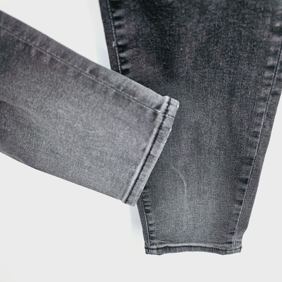 Mavi Gold Skinny Jeans 27 Faded Black Grey Cotton Stretch Classic Denim 5 Pocket - Picture 7 of 11
